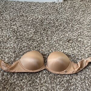 Victoria's Secret Tan Strapless Bra